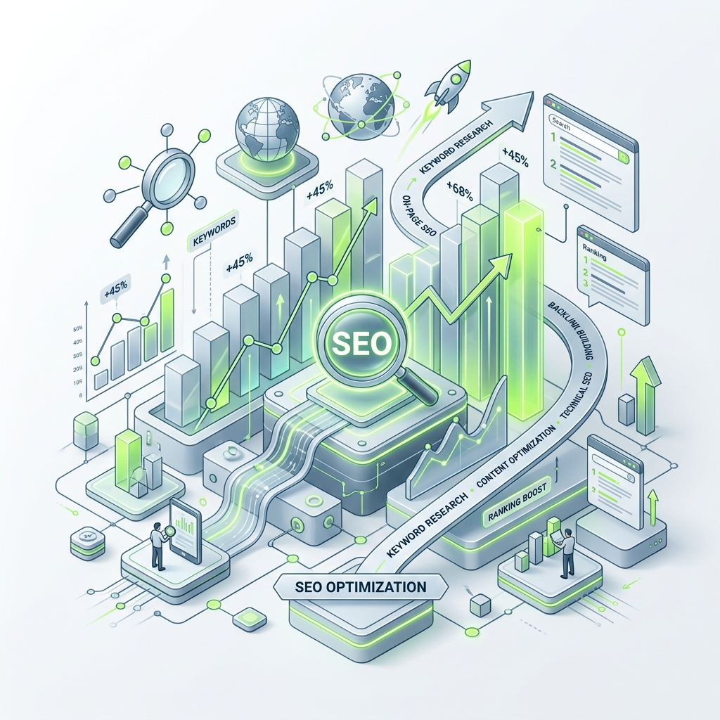 SEO Analyse Visualisierung